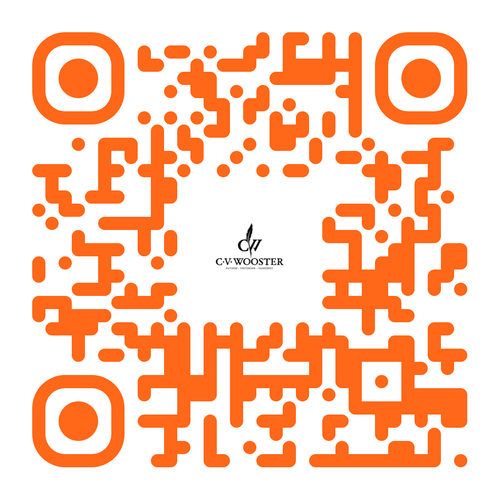 Scan to follow C. V. Wooster on Instagram